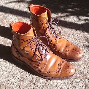 Allen Edmonds Dalton boots in Walnut, size 9.5D
